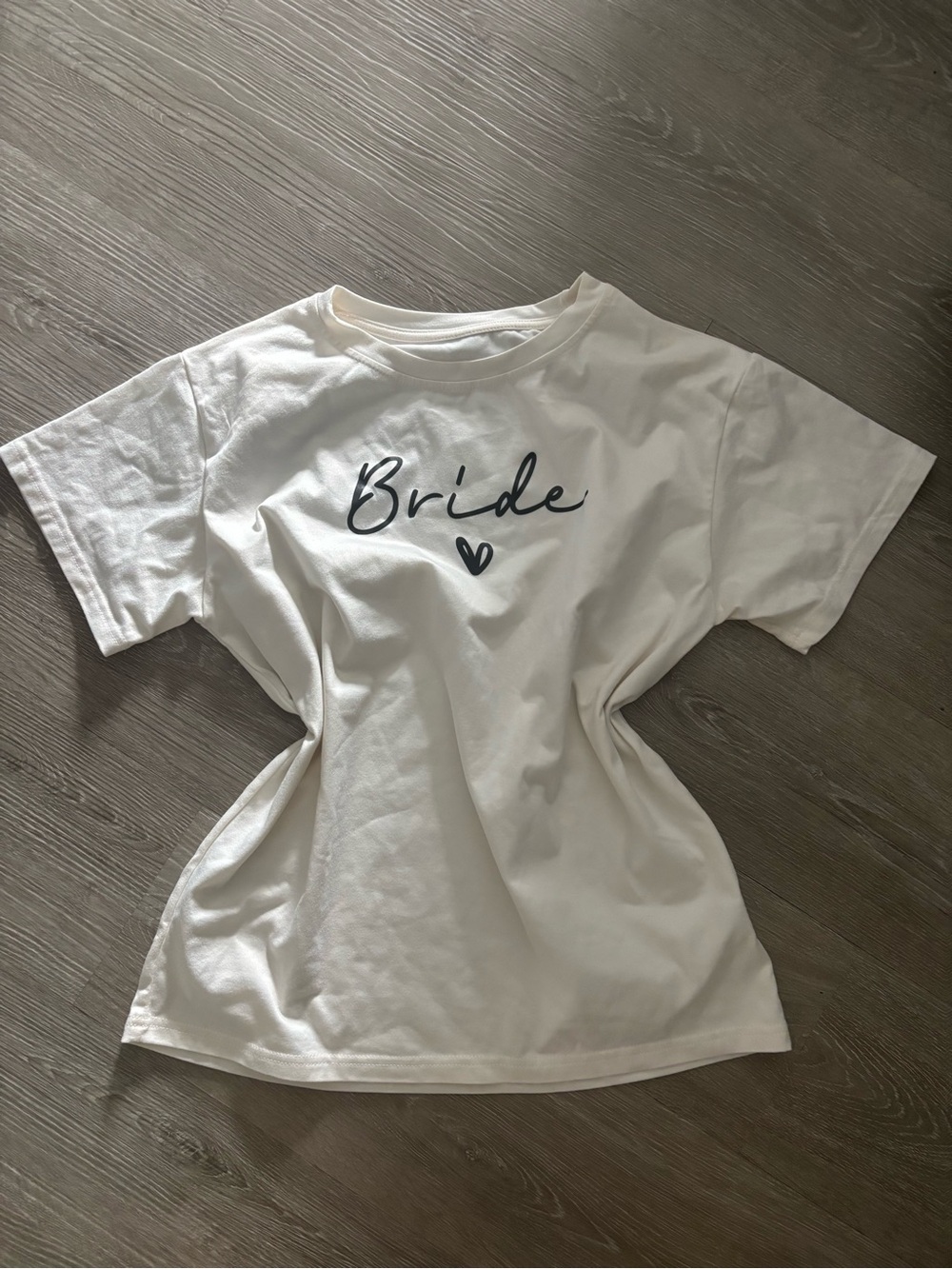 Bride Graphic Tee - cream Women's Top